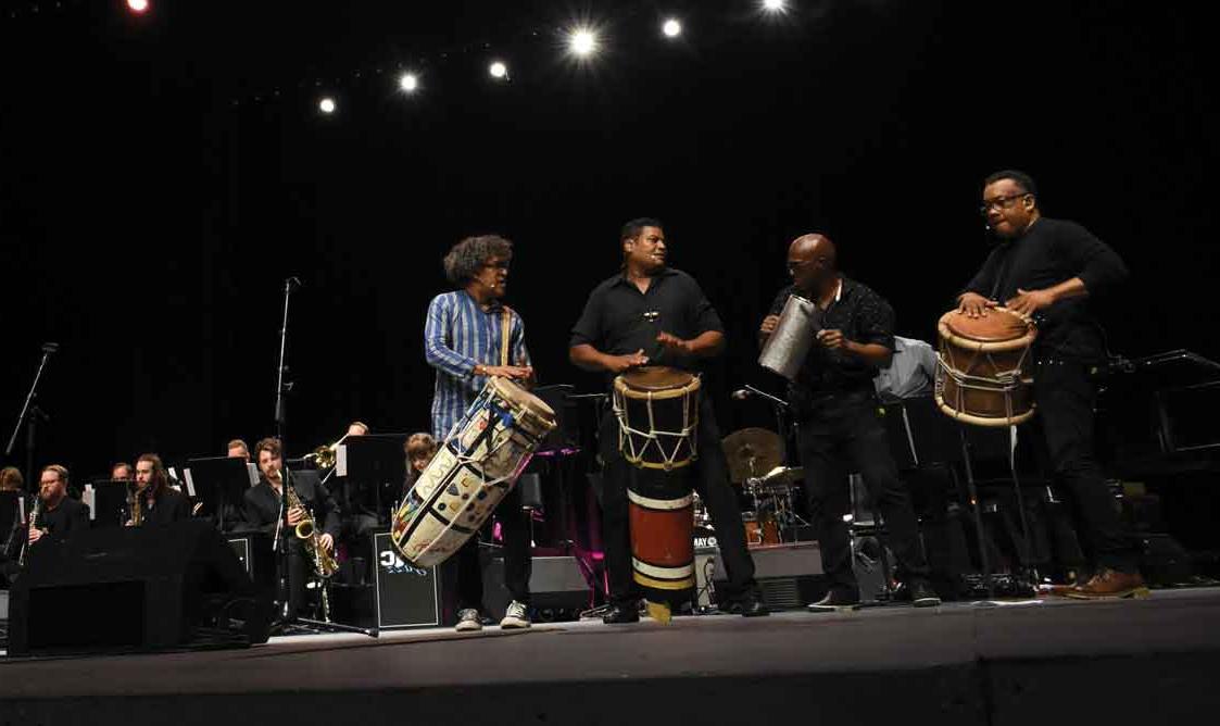 Group of students playing music.